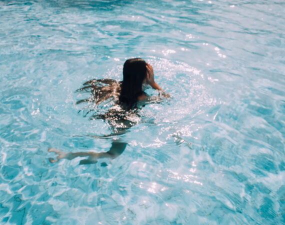 Sexy,Girl,In,The,Pool,,The,Lifestyle,Of,Young,People,