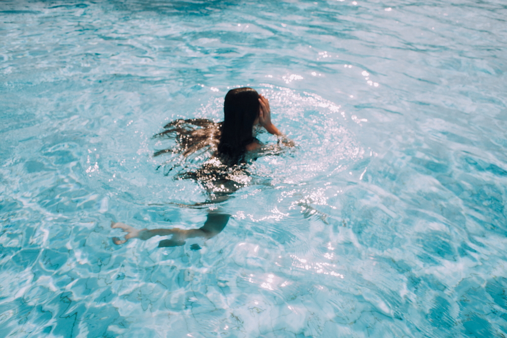 Sexy,Girl,In,The,Pool,,The,Lifestyle,Of,Young,People,